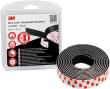 3M Dual Lock SJ3550 Schw. 40Köpfe/cm² Flexibler Druckverschluss25mm x 2,5 m x 5,7 mm Produktbild img1 S
