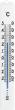 Innen-Außen Thermometer Kunststoff ,weiß Produktbild