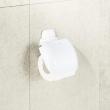 Toilettenpapierhalter PurKunststoff, weiß Produktbild img2 S