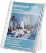 DURABLE Prospektspender COMBIBOXX M DIN A4 hoch transparent als Tischaufsteller oder Wandhalter Produktbild img3 S