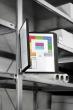 DURABLE Sichttafelsystem VARIO MAGNETIC WALL 10 magn. Wandhalter DIN A4 10 Sichttafeln Produktbild img3 S