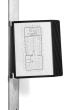 DURABLE Sichttafelsystem VARIO MAGNETIC WALL 10 magn. Wandhalter DIN A4 10 Sichttafeln Produktbild img2 S