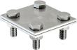Kreuzverb. 60x60x3mm A4 flach/flach Produktbild img1 S