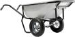 Schubkarre Expert Twin verzinkt 230L, Luftrad Produktbild