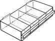 RAACO Ersatz-Schublade Typ E 64x279x153mm Produktbild
