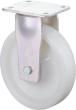 Bockrolle 85mm RR110.B15 Platte,Kunststoff weiß,KL RR110.B15.085 BS ROLLEN Produktbild img1 S