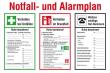 SAFETYMARKING Notfall- und Alarmplan Kunststoff (PVC) B600xH400mm Produktbild