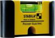 STABILA Mini-Wasserwaage Pocket Electric 7cm mit Gürtel-Clip Produktbild img1 S