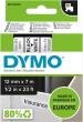 Schriftband D1 45013 schwarz/weiß 12mmx7m DYMO Produktbild img1 S