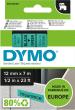 Schriftband D1 45019 schwarz/grün 12mmx7m DYMO Produktbild img1 S