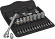 WERA Steckschlüssel-Garnitur 1/4" ZYKLOP switch 28-teilig Produktbild img1 S
