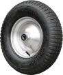 Luftrad 400/100 mit Kugelmit 17mm Schraubachse Produktbild