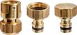 GEKA plus-Basisset, Stecksystem, KTW, Messing,1xG3/4", 2x1/2", 2xVerschlussstecker, Bl Produktbild img1 S