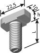 Hammerkopfschrauben HS 28/15, Edelstahl A4 Güte A4-70, Handelsverpackung Produktbild img2 S