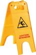Kunststoff Warnschild Achtung Rutschgefahr Produktbild img1 S