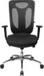 TOPSTAR Sitness Net Pro 100 Sitz B450xT460xH460- 560mm Gesamth 1070-1200mm Lehnenhöhe 650mm schw Produktbild img1 S