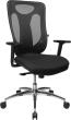 TOPSTAR Sitness Net Pro 100 Sitz B450xT460xH460- 560mm Gesamth 1070-1200mm Lehnenhöhe 650mm schw Produktbild img5 S