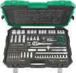 FORTIS Steckschlüssel-Garnitur 1/4"+1/2" 91-teilig Produktbild img1 S