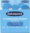 SALVEQUICK Pflasterstrips Salvequick Refill 51030127 detektierbar 35 Stück Produktbild img2 S