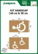 Schablonenset Schablonen KIT Handicap 60 cm & 30 cm Produktbild img1 S