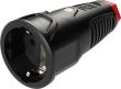Schutzkontaktkupplung IP20 Vollgummi 16A / 250V AC / 3p (2P+E) Produktbild img3 S