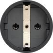 Schutzkontaktkupplung IP20 Vollgummi 16A / 250V AC / 3p (2P+E) Produktbild img1 S