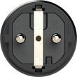 Schutzkontakt-Stecker, Gummi / Vollgummi Produktbild img3 S