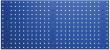 Lochplatte B991xH457 mm enzianblau RAL 5010 bott Produktbild