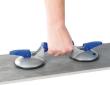Saugheber mit Anzeige 50kg mit 2-Kopf-Kunststoff Produktbild