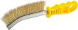 FORTIS Universal-HanddrahtbürsteMessing gewellt 280x25mm Produktbild img1 S