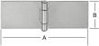 DIN-Tischband br. 100x32 mm ungeb.Eis Produktbild img1 S
