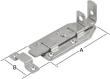 Türschlossriegel gerade 120X56mm,Est (V2A) VORMANN Produktbild img1 S