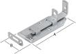 Türschlossriegel, gekröpft Produktbild img1 S