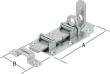 Rollen-Schlossriegel 160x70 mm verz. Produktbild img1 S