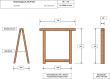 Holzklappbock Produktbild img3 S