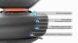 BIMOS Arbeitsstuhl Texon 4 mit Sitzstopprollen+Fußring Sitzhöhe 570-850mm Skintec-Polster schwarz Produktbild img4 S