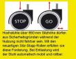 Bimos Arbeitsstuhl Stoffpolster schwarz Sitzhöhe 620-870 mm mit Rollen / Fußring Produktbild img2 S