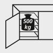 Schiebetürenschrank B1000xT400xH1950 mm 4 Böden verzinkt RAL 7035 Produktbild img3 S