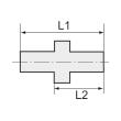 RIEGLER Doppelgewindenippel »value line«, G 1/2, G 1/2, SW 24, MS vernickelt Produktbild img2 S
