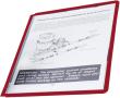 DURABLE Sichttafel rot 5 Stück Produktbild