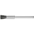 PFERD TOOLS Miniatur-Pinselbürste PBU Ø5 mm Schaft-Ø3 mm schwarze Schweineborste Produktbild img1 S