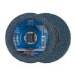 PFERD TOOLS POLIFAN CURVE Fächerscheibe PFR 125 mm X-LOCK Breite M Z40 SGP STEELOX für Stahl/Edelstahl Produktbild img1 S