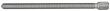 1.3306310 Spindel SW 36 mm G 1" 310 mm Produktbild