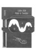 GEDORE 8140-05 Modul-Einsatz für unisolierte Kabelschuhe 0,5-2,5/4-6 Produktbild img2 S