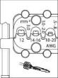 GEDORE 8140-20 Modul-Einsatz für Lamellenkontakt Produktbild img1 S