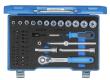 GEDORE D 30 KMU-20 Steckschlüssel-Satz 3/8" 40-teilig IN-IS-PH-PZ-TX-XZN Produktbild img1 S