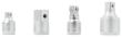 GEDORE SB S 1932-04 Adapter-Satz 3/8"-3/4" + Verlängerung 1/2" 4-teilig Produktbild img1 S
