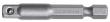 GEDORE R47110009 Antriebsadapter 1/4" 4-kant x 1/4" 6-kant 50 mm Produktbild img1 S