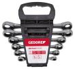 GEDORE R07405006 Doppelringratschenschlüssel-Satz SW8-19 mm 6-teilig Produktbild img1 S