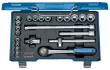 GEDORE D 30 HMU-3 Steckschlüssel-Satz 3/8" 22-teilig UD-Profil 6-22 mm Produktbild img1 S